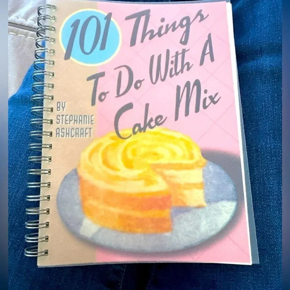 101 Things to Do with Cake Mix by Stephanie Ashcraft (2002, Spiral, 1st Edition - Picture 1 of 7